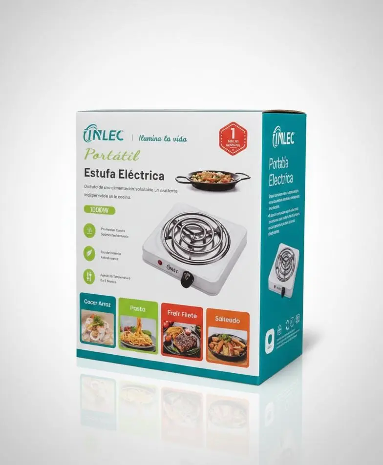 ESTUFA ELECTRICA 1HOR 1000W INLEC